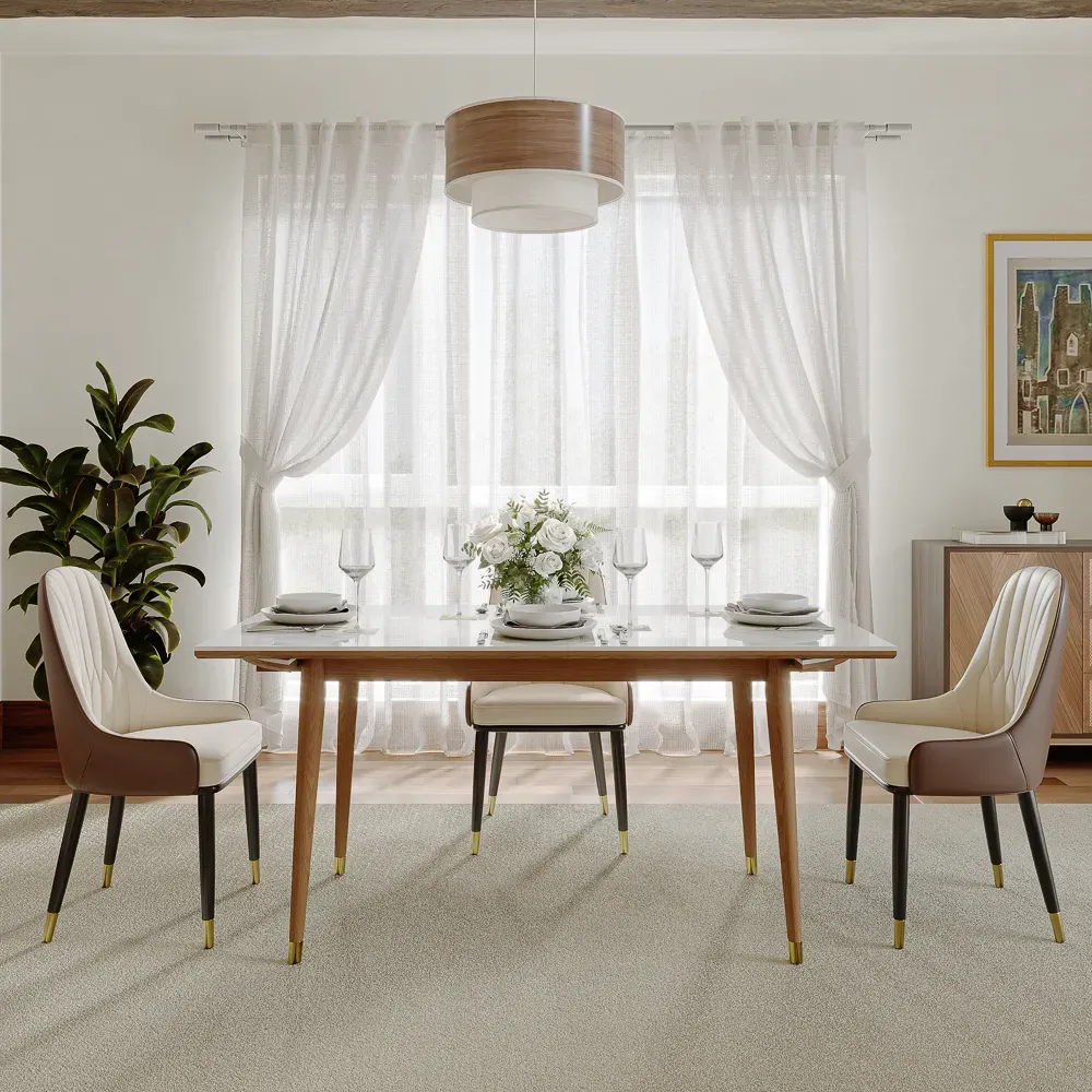 Picture of FBDR007 - Dining table and 6 chairs set