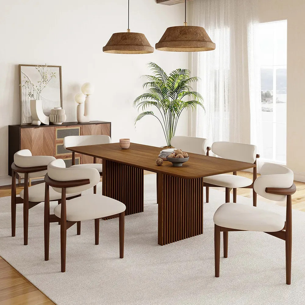 Picture of FBDR009 - Dining table and 6 chairs set
