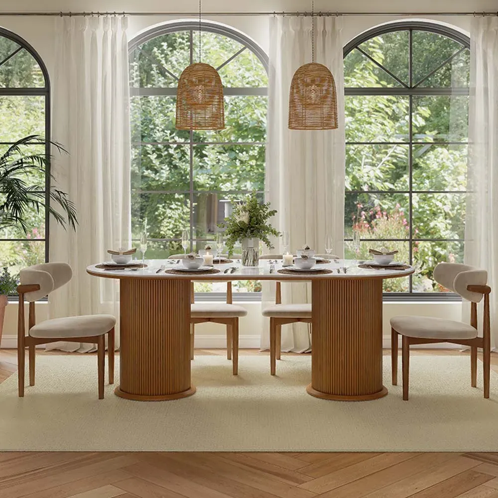 Picture of FBDR0011 - Dining table and 6 chairs set