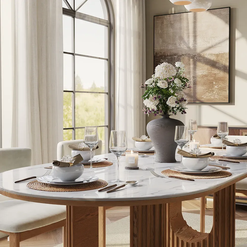 Picture of FBDR0013 - Dining table and 6 chairs set