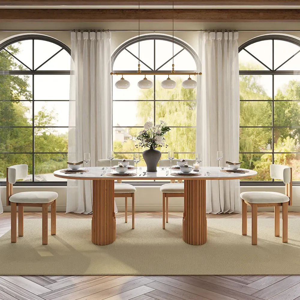 Picture of FBDR0013 - Dining table and 6 chairs set