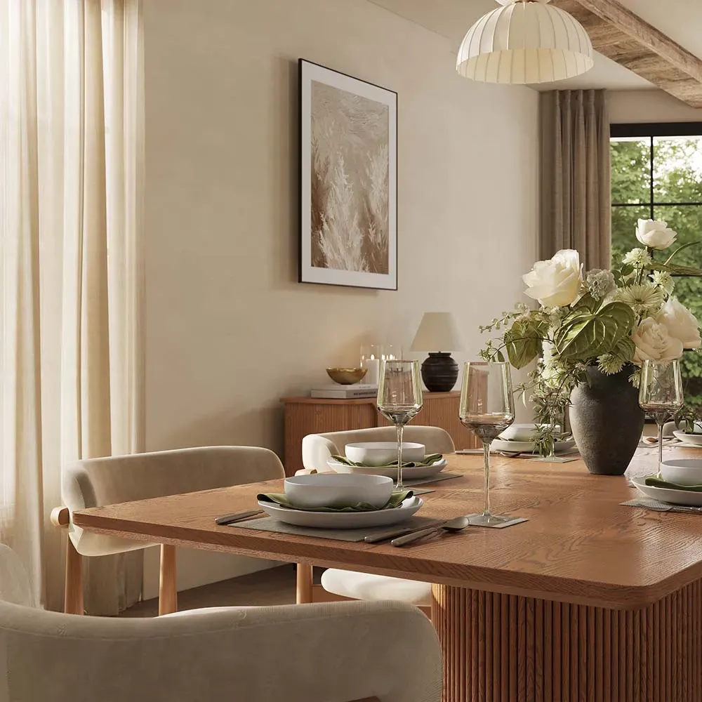 Picture of FBDR0014 - Dining table and 6 chairs set