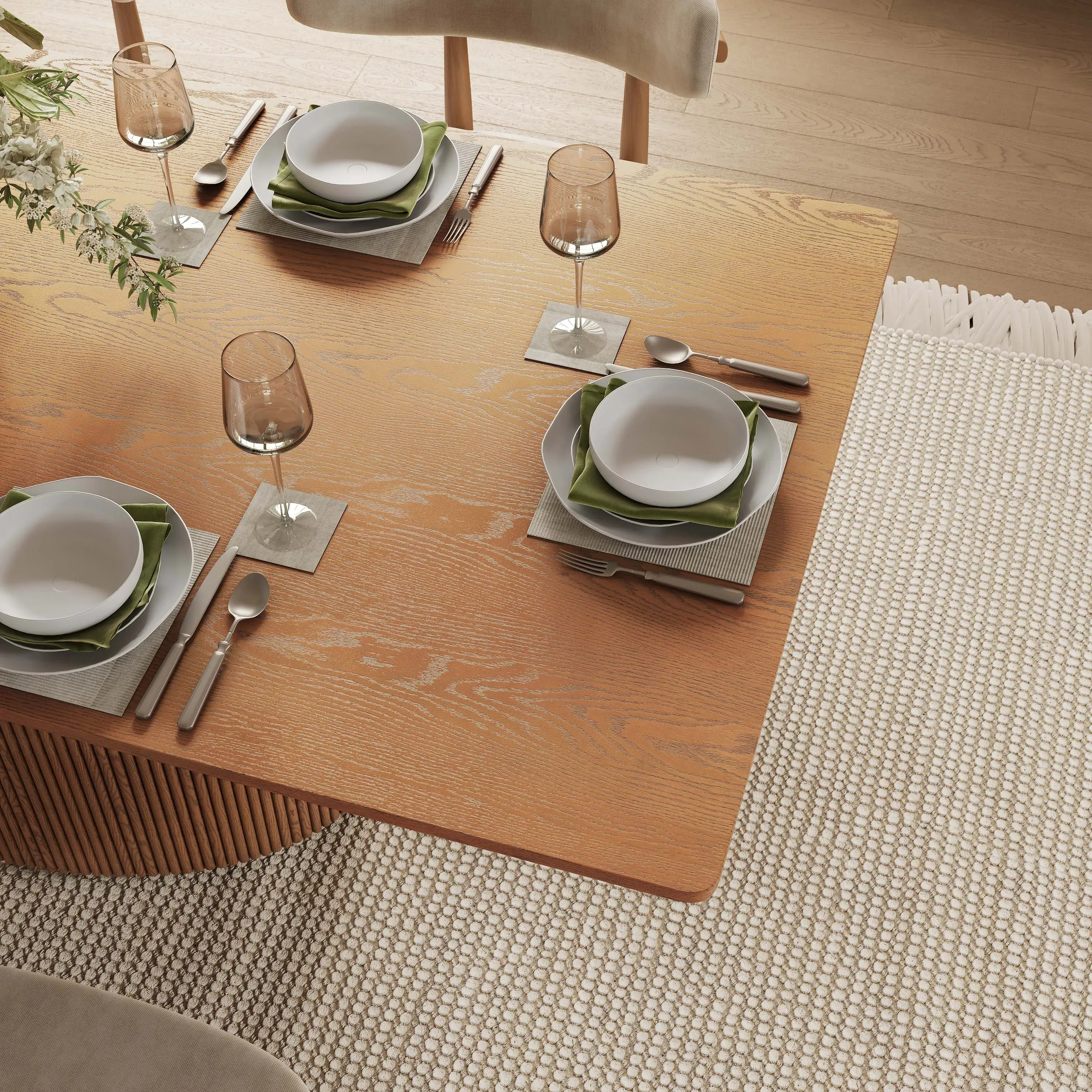 Picture of FBDR0014 - Dining table and 6 chairs set